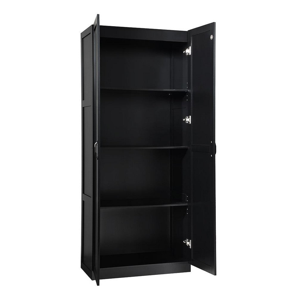Hopkins Modern Storage Closet 3.0 in Black MHC-3GLF-BK