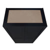 Hopkins Modern Storage Closet 3.0 in Black MHC-3GLF-BK