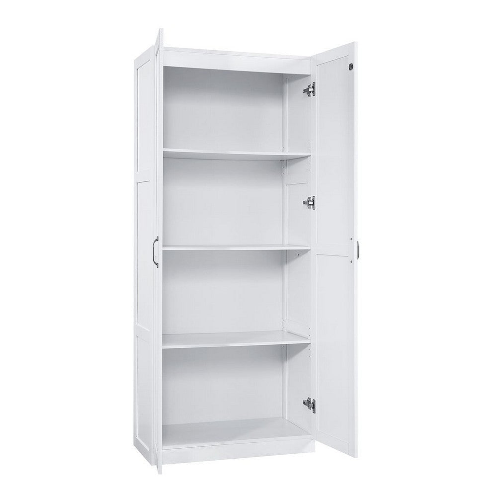 Hopkins Modern Storage Closet 3.0 in White MHC-3GLF-WH
