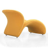 Rosebud Yellow Wool Blend Accent Chair MHC-AC013-YL