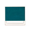 Trillium Teal and Rose Gold Velvet Accent Chair MHC-AC055-TL