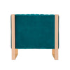 Trillium Teal and Rose Gold Velvet Accent Chair MHC-AC055-TL