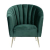 Rosemont Green and Gold Velvet Accent Chair MHC-AC056-GR