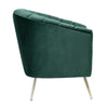 Rosemont Green and Gold Velvet Accent Chair MHC-AC056-GR