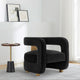 Modern Amirah Velvet Accent Chair in Black MHC-AC060-BK