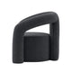 Modern Darian Boucle Accent Chair in Black MHC-AC061-BK