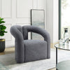 Modern Darian Boucle Accent Chair in Grey MHC-AC061-GY