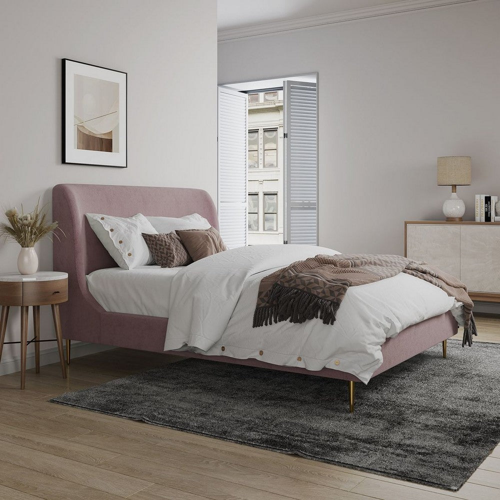 Heather Queen Bed in Blush MHC-BD003-QN-BH