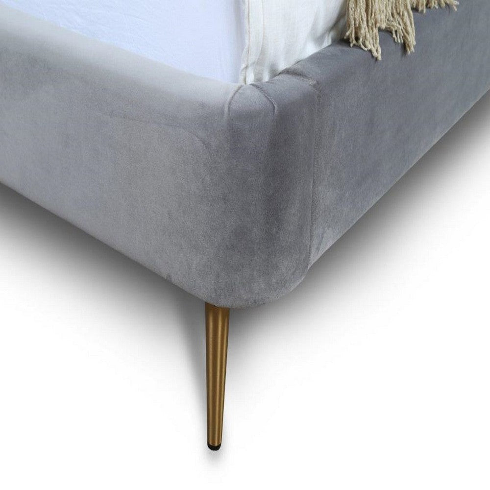 Heather Queen Bed in Grey MHC-BD003-QN-GY