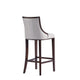 Fifth Avenue Faux Leather Barstool in Light Grey MHC-BS007-LG