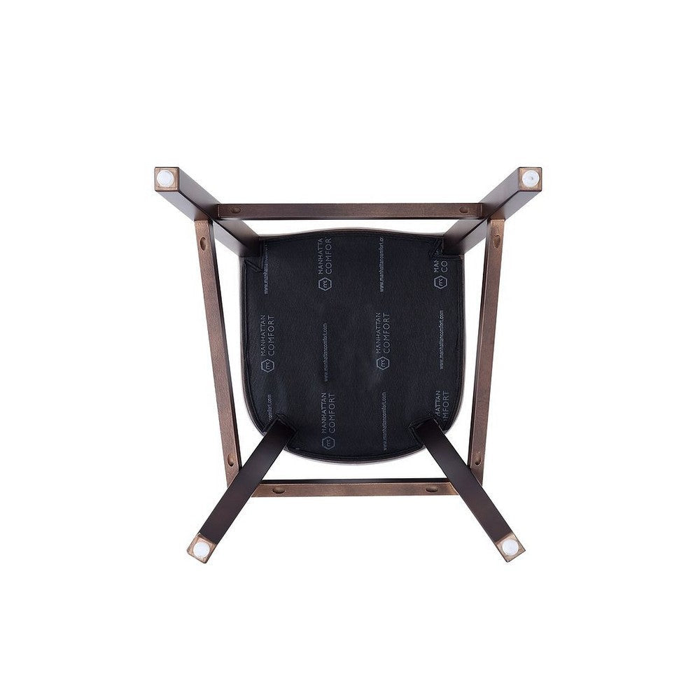 Fifth Avenue Faux Leather Barstool in Pebble Grey MHC-BS007-PE