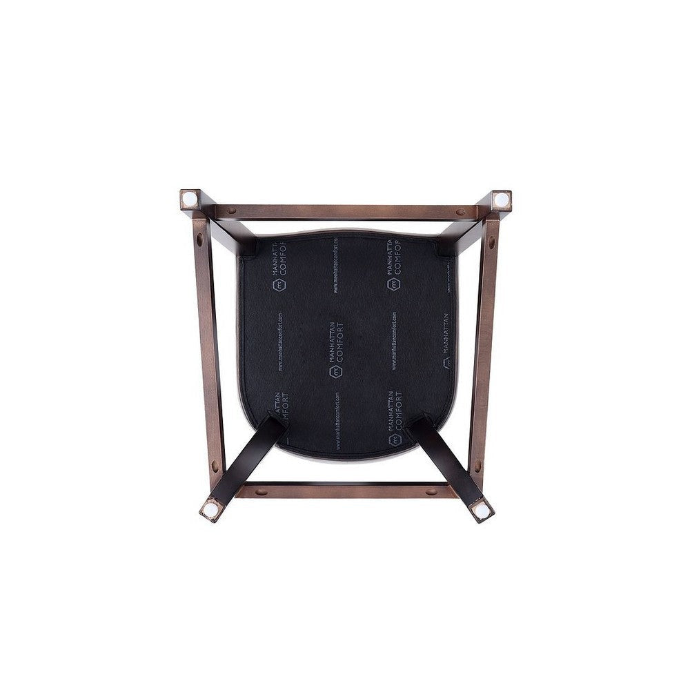 Fifth Avenue Faux Leather Counter Stool in Pebble Grey MHC-CS012-PE