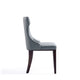 Reine Faux Leather Dining Chair in Pebble Grey (Set of 2) MHC-DC007-PE