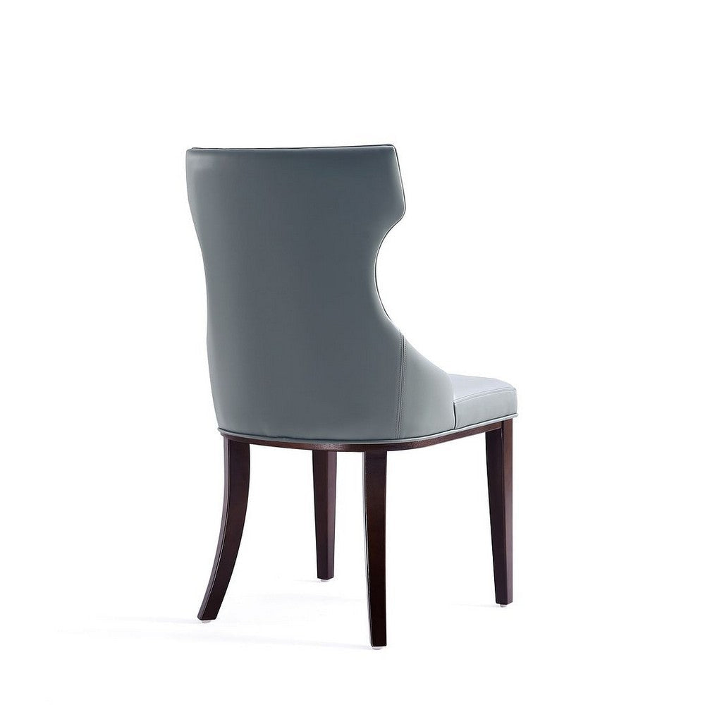 Reine Faux Leather Dining Chair in Pebble Grey (Set of 2) MHC-DC007-PE