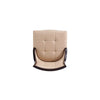 Fifth Avenue Faux Leather Dining Chair in Tan and Walnut (Set of 2) MHC-DC008-TN