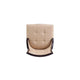 Fifth Avenue Faux Leather Dining Chair in Tan and Walnut (Set of 2) MHC-DC008-TN