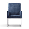 Element Blue Velvet Dining Armchair MHC-DC029-BL