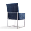 Element Blue Velvet Dining Armchair MHC-DC029-BL