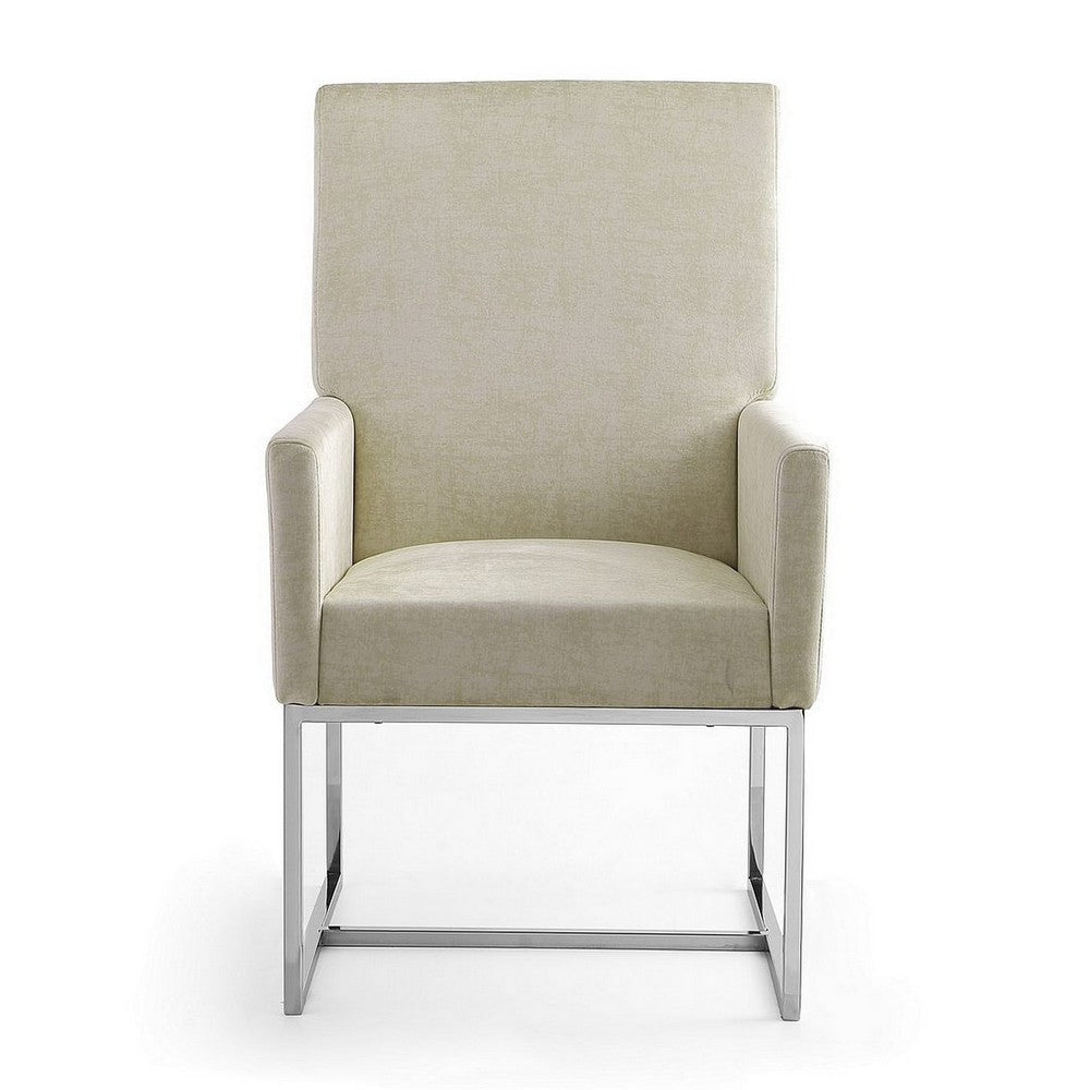Element Champagne Velvet Dining Armchair MHC-DC029-OM