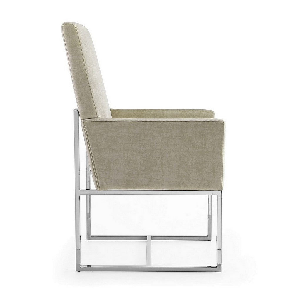 Element Champagne Velvet Dining Armchair MHC-DC029-OM