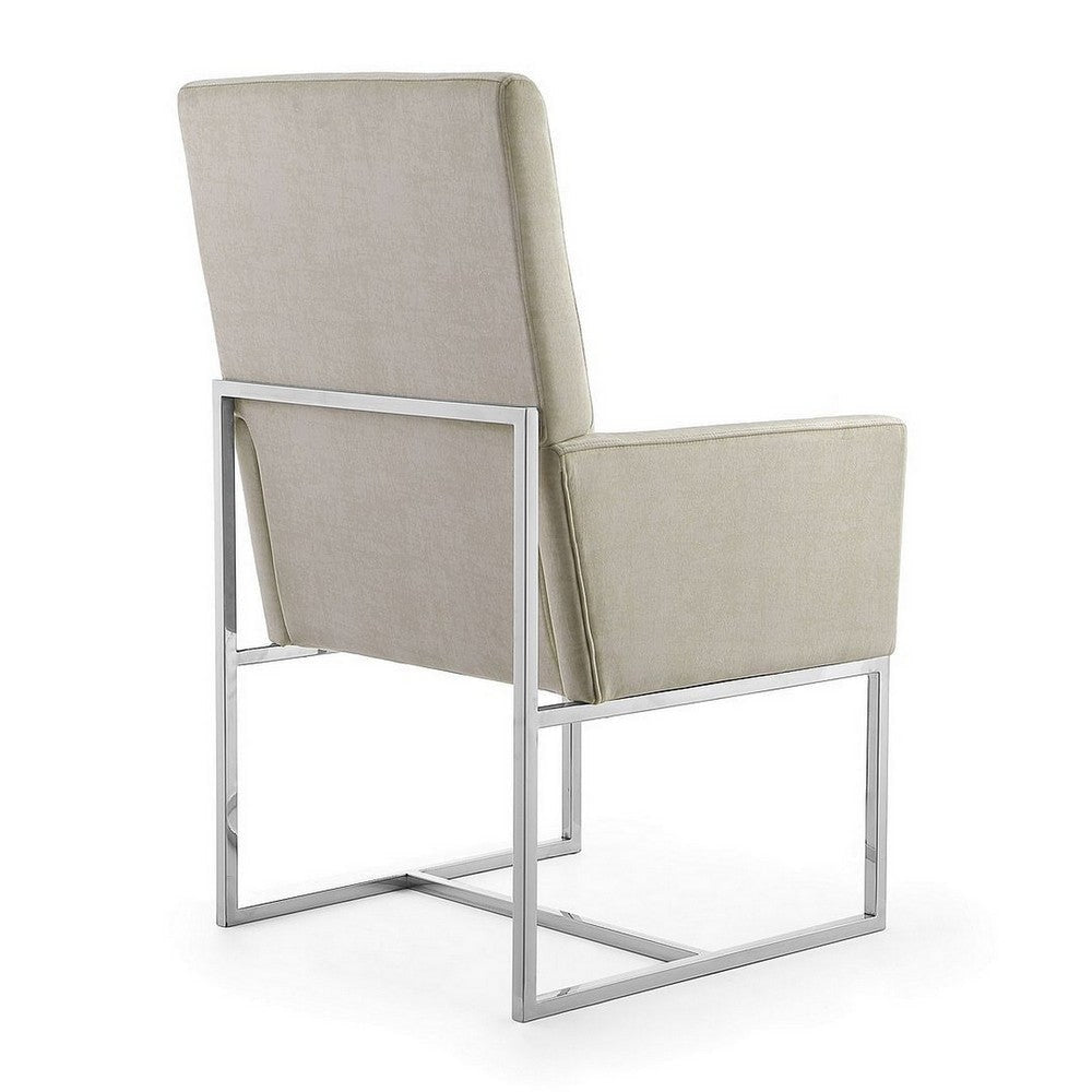 Element Champagne Velvet Dining Armchair MHC-DC029-OM