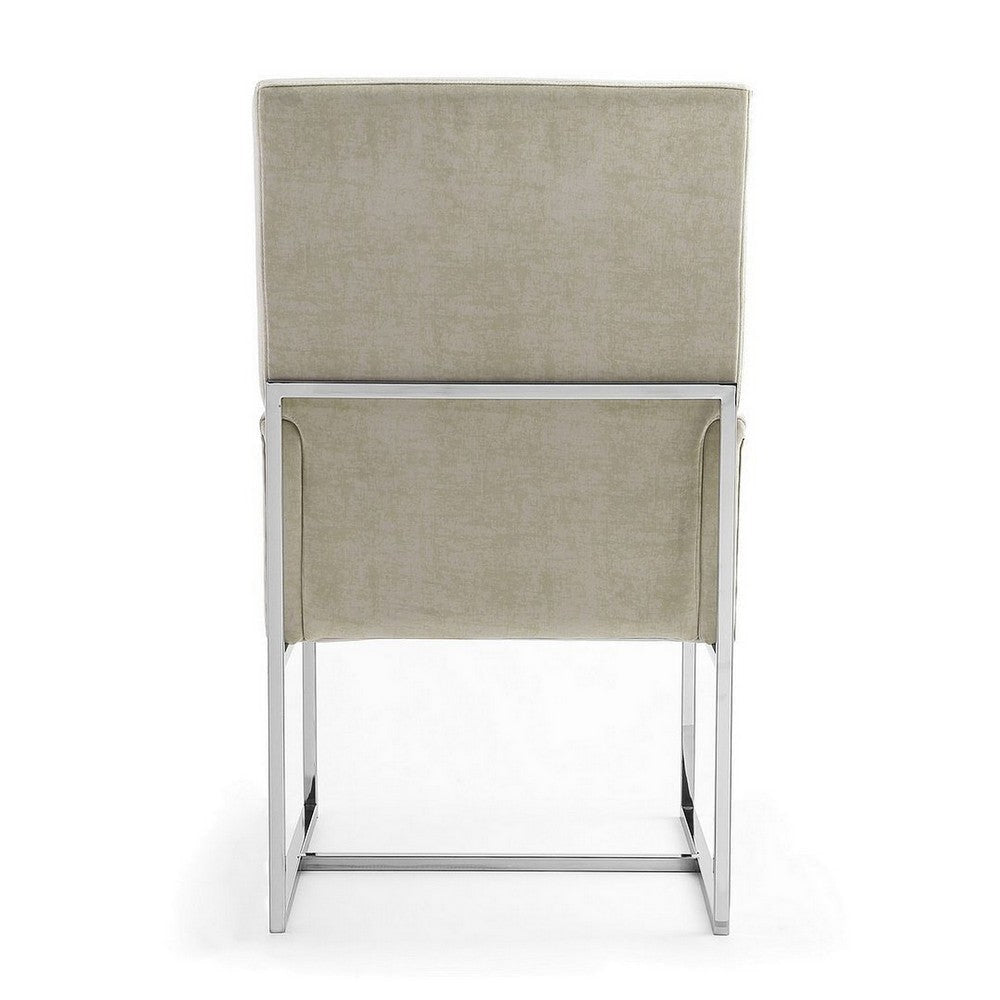 Element Champagne Velvet Dining Armchair MHC-DC029-OM