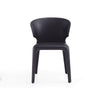 Conrad Black Faux Leather Dining Chair (Set of 2) MHC-DC031-BK