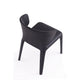 Conrad Black Faux Leather Dining Chair (Set of 2) MHC-DC031-BK