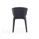 Conrad Black Faux Leather Dining Chair (Set of 2) MHC-DC031-BK