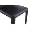 Conrad Black Faux Leather Dining Chair (Set of 2) MHC-DC031-BK