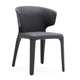 Conrad Grey Faux Leather Dining Chair (Set of 2) MHC-DC031-GY