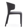 Conrad Grey Faux Leather Dining Chair (Set of 2) MHC-DC031-GY