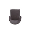 Conrad Modern Woven Tweed Dining Chair in Black (Set of 2) MHC-DC031-WBK