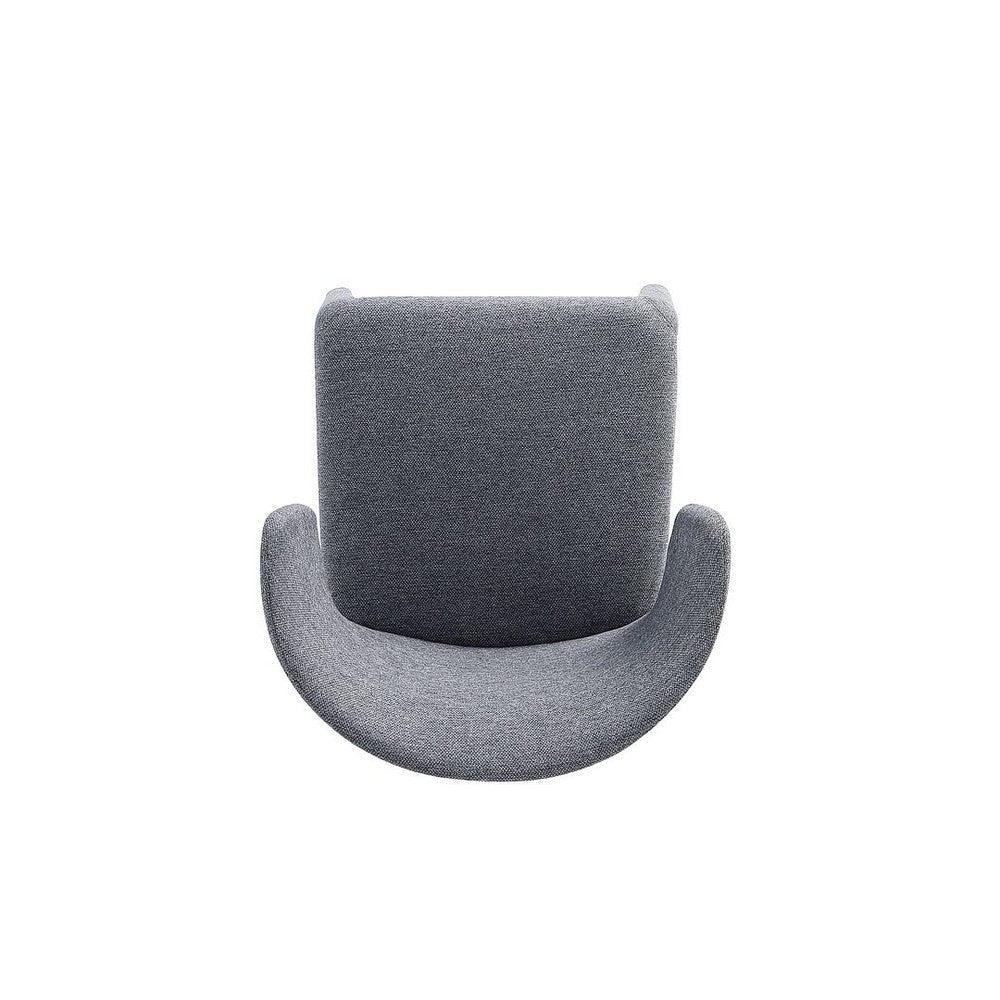 Conrad Modern Woven Tweed Dining Chair in Grey (Set of 2) MHC-DC031-WGY