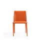 Paris Coral Saddle Leather Dining Chair (Set of 2) MHC-DC032-CO