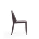 Paris Grey Saddle Leather Dining Chair (Set of 2) MHC-DC032-GY