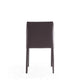 Paris Grey Saddle Leather Dining Chair (Set of 2) MHC-DC032-GY