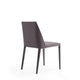 Paris Grey Saddle Leather Dining Chair (Set of 2) MHC-DC032-GY