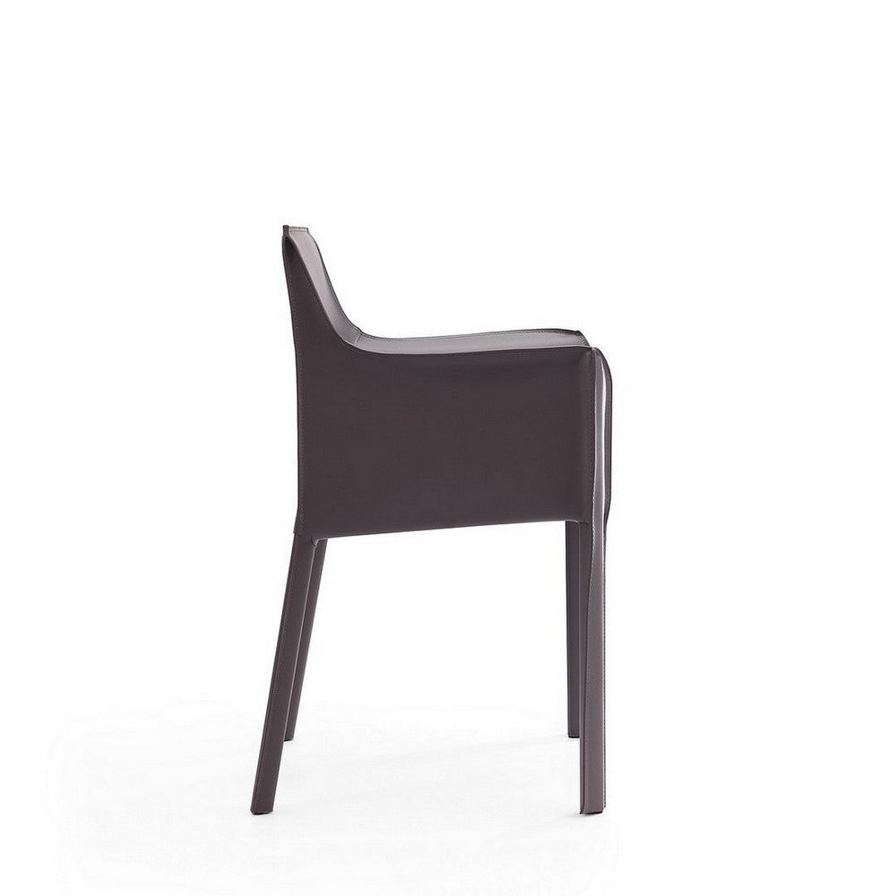 Vogue Grey Faux Leather Arm Chair MHC-DC033-GY