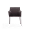 Paris Grey Saddle Leather Armchair MHC-DC034-GY