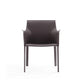 Paris Grey Saddle Leather Armchair MHC-DC034-GY
