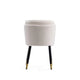 Zephyr Velvet Dining Chair in Cream MHC-DC043-CR