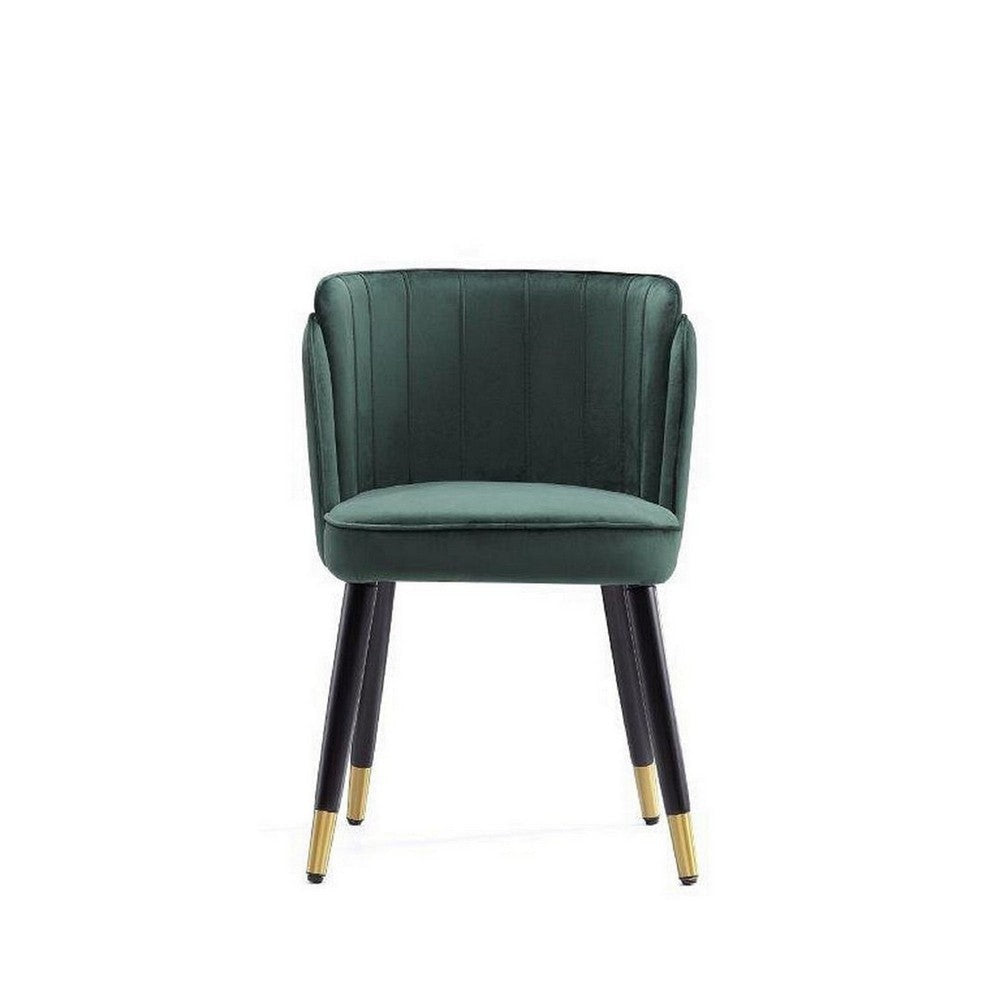 Zephyr Velvet Dining Chair in Hunter Green MHC-DC043-GR