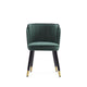 Zephyr Velvet Dining Chair in Hunter Green MHC-DC043-GR