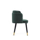 Zephyr Velvet Dining Chair in Hunter Green MHC-DC043-GR