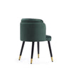Zephyr Velvet Dining Chair in Hunter Green MHC-DC043-GR