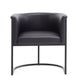 Bali Black Faux Leather Dining Chair MHC-DC044-BK