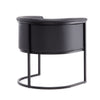 Bali Black Faux Leather Dining Chair MHC-DC044-BK