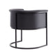 Bali Black Faux Leather Dining Chair MHC-DC044-BK
