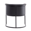 Bali Black Faux Leather Dining Chair MHC-DC044-BK